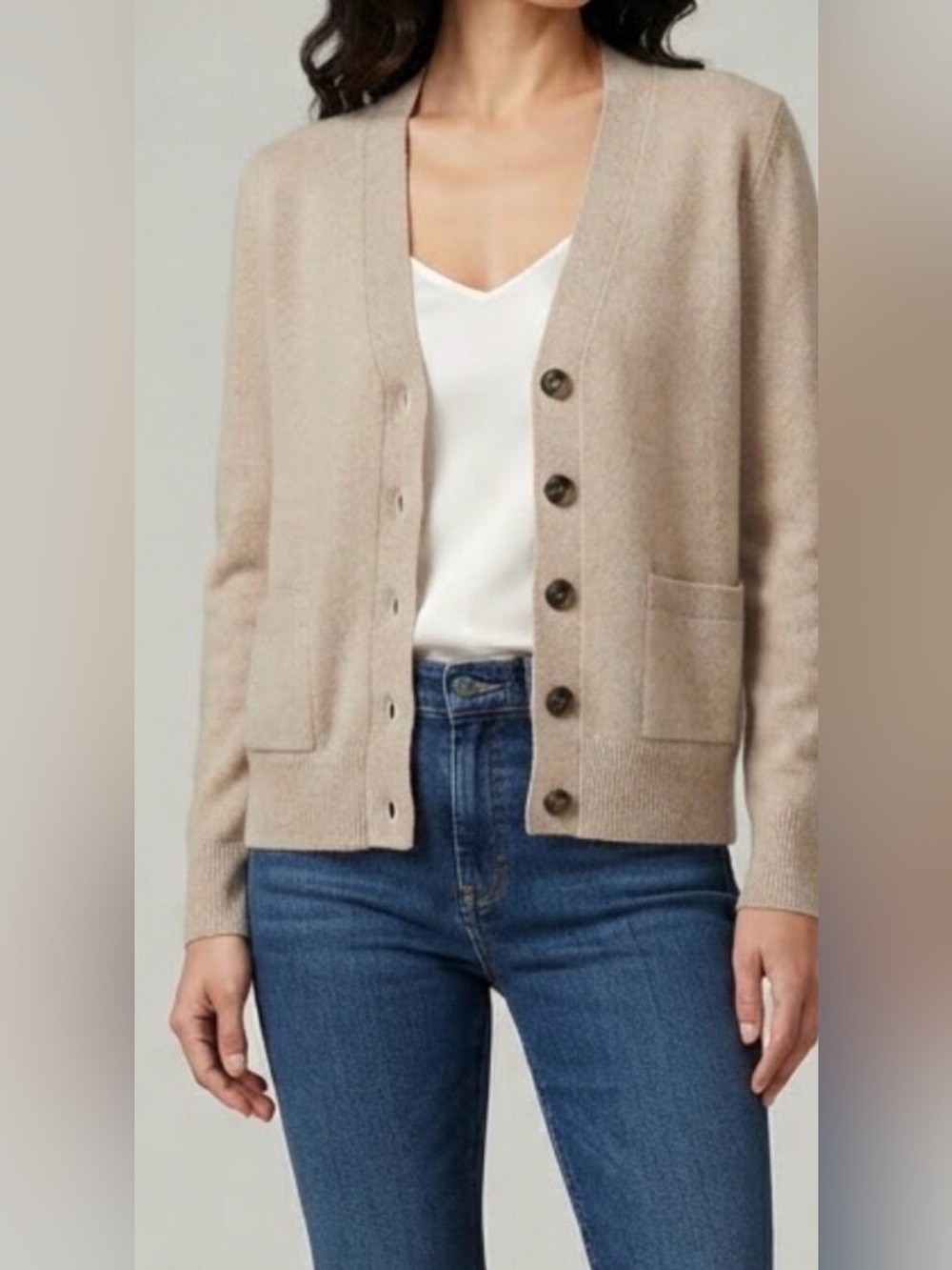 J.Crew Classic 100% Merino Wool Button-Down Cardigan
